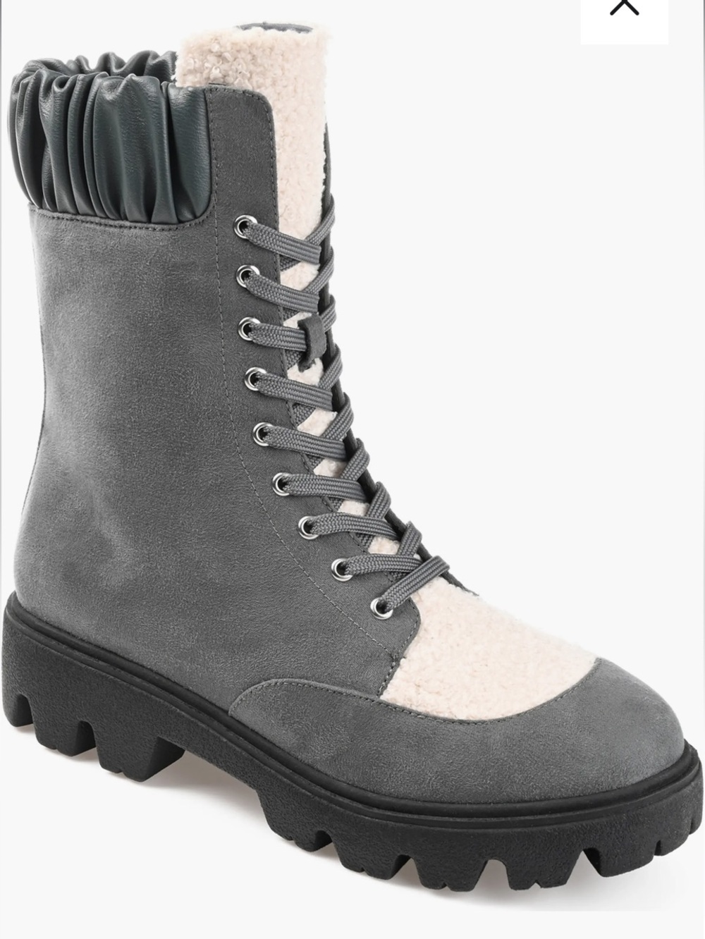 Elibor Faux Shearling Bootie
Journee Collection 7.5 NWT